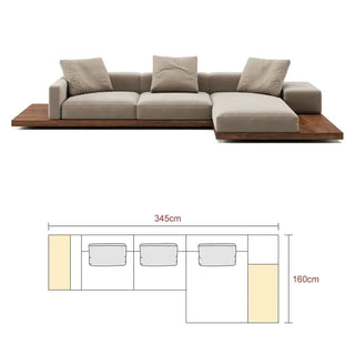 Divano modulare lounge Cloud da pavimento accent