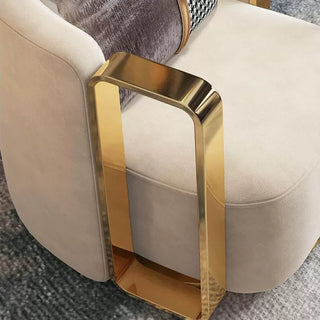 Italian Luxury Sofa Chair 360 Ritatable