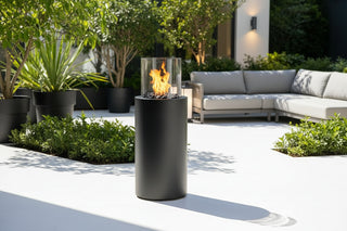 Osiris Cylindrical Bioethanol Floor Fireplace