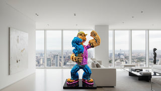 Popeye Statue – Electroplated Fibreglass Luxury Figurine