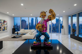 Popeye Statue – Electroplated Fibreglass Luxury Figurine
