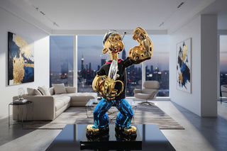 Popeye Statue – Electroplated Fibreglass Luxury Figurine