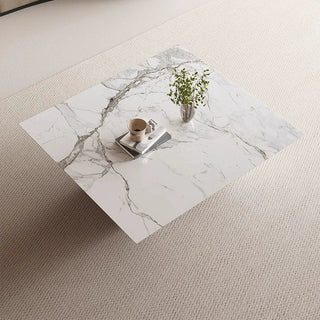 Pyramid Marble Coffee Table – Modern Luxury Centerpiece-Graffitiwallarts.com