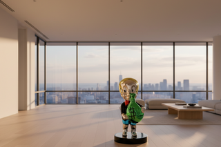 Richie Millionaire Statue