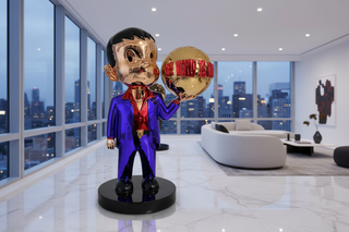 Richie Rich World Is Yours Statue