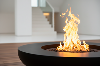 Round Outdoor Fire Pit Bowl