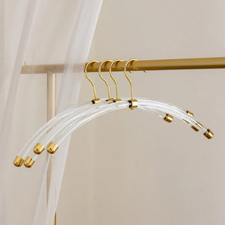 Acrylic Hanger with Brass Hook – Retro Style