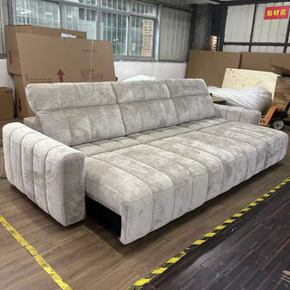 Set divano letto reclinabile di lusso estensibile con telecomando