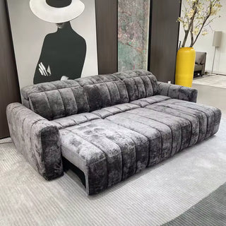 Set divano letto reclinabile di lusso estensibile con telecomando