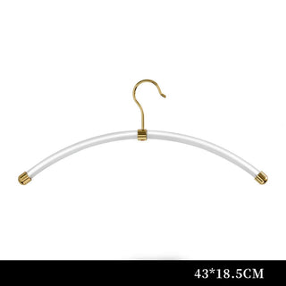 Acrylic Hanger with Brass Hook – Retro Style