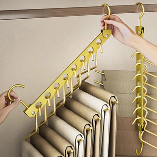 Aluminum Rotatable Clothes Hanger – 6/8 Holes