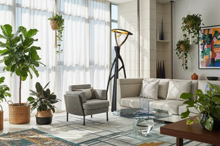 Sculptural Human Figure Floor Lamp 