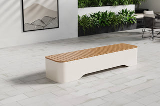 Sculptural Outdoor & Indoor Bench 