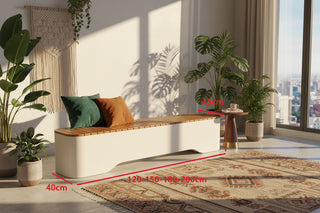 Sculptural Outdoor & Indoor Bench 