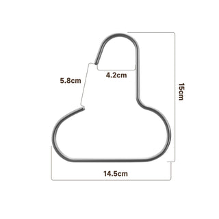 Cap, Hat, Bag and Scarf Aluminum Hanger