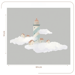 Watercolour Ocean Animal Wall Stickers for Kids