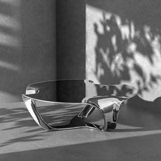 Silver Electroplated Designer Coffee Table – Special-Shaped
