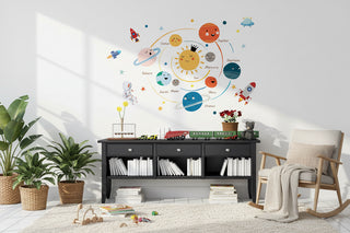 Solar System Planet Wall Decals for Kids