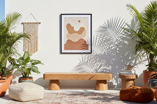 Solid Wood Bench – Natural Oak Finish
