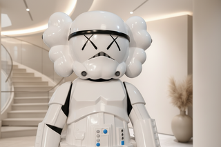 KAWS Trooper Statue | Large Sculpture for Home Decor