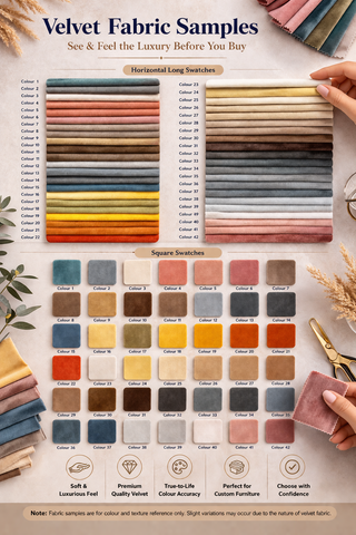 Velvet Fabric Samples