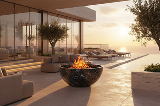Wayland Round Bowl Indoor Fire Pit – 