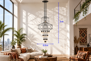 Wireflow LED Chandelier – Style b