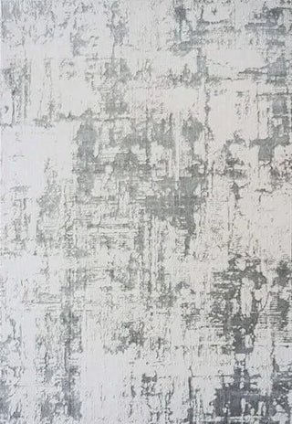 Abstract Gray High Pile Tufted Rug-GraffitiWallArts