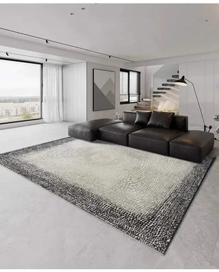 Abstract Textures High Pile Tufted Rugs for Living Room-GraffitiWallArts