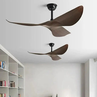Acrylic Wood Finish Designer Ceiling Fan-Ceiling Fans