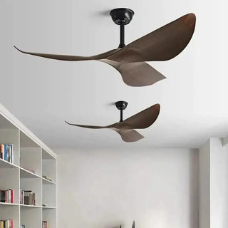 Acrylic Wood Finish Designer Ceiling Fan-GraffitiWallArts