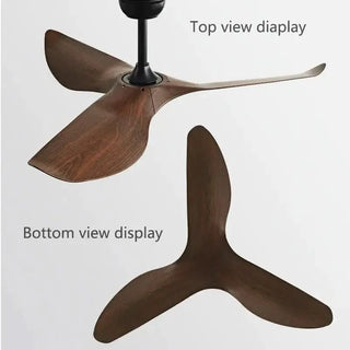 Acrylic Wood Finish Designer Ceiling Fan-GraffitiWallArts