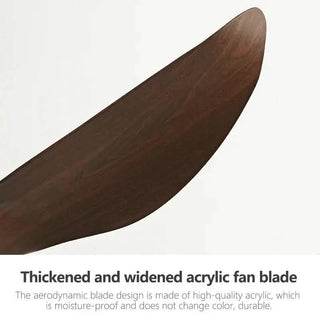 Acrylic Wood Finish Designer Ceiling Fan-GraffitiWallArts