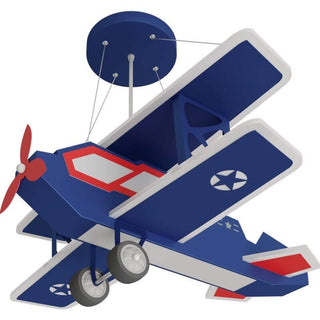 Airplane LED Hanging Light for Kids Room-GraffitiWallArts