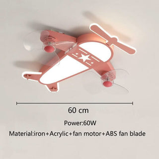 Airplane LED Light with Fan - Enjoy Comfortable Lighting-GraffitiWallArts