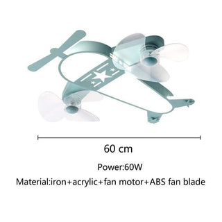 Airplane LED Light with Fan - Enjoy Comfortable Lighting-GraffitiWallArts