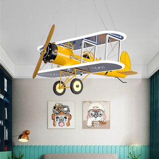 Airplane LED Pendant Light for Kids Nursery-GraffitiWallArts