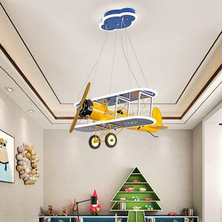 Airplane LED Pendant Light for Kids Nursery-GraffitiWallArts