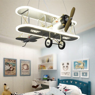 Airplane LED Pendant Light for Kids Nursery-GraffitiWallArts