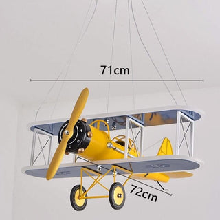 Airplane LED Pendant Light for Kids Nursery-GraffitiWallArts