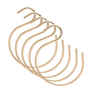 Aluminum Alloy 5pcs S-Shape Hooks Hangers-GraffitiWallArts
