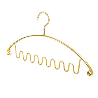 Aluminum Alloy Wave Shaped 5pcs Clothes Hanger-GraffitiWallArts