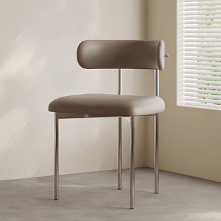 Antique Style Minimalistic Dining Chair-GraffitiWallArts