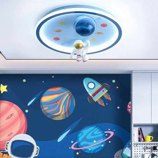 Astronaut Ceiling Light | Kids Room Astronaut Galaxy Ceiling Light-Kids Room Lights