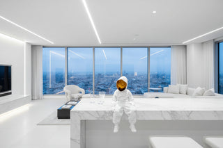 Astronaut Direct from Space in Kitchen Statue-Ornaments Statues Figurines