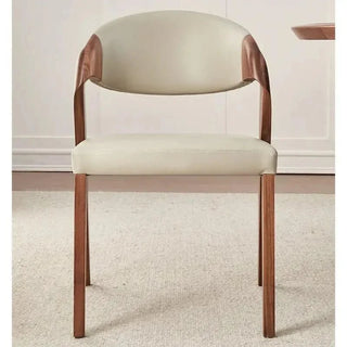 Black Walnut Solid Wood Dining Chair-GraffitiWallArts