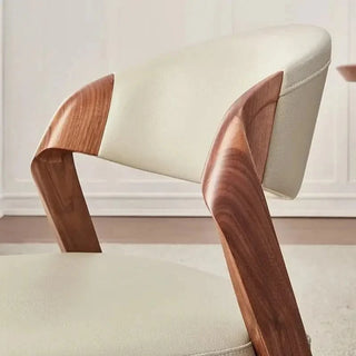 Black Walnut Solid Wood Dining Chair-GraffitiWallArts