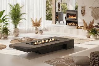 Carnell Rectangular Outdoor Fire Table – Customisable Burner-GraffitiWallArts
