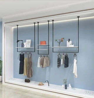 Clothing Display Rack Wall Suspender-GraffitiWallArts