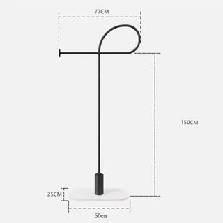 Designer High End Coat Rack Floor Standing-GraffitiWallArts